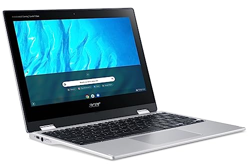 Acer Newest Spin 311 11.6" HD IPS Touchscreen Chromebook Laptop, Octa-Core MediaTek MT8183C, 4GB RAM, 64GB eMMC Storage, All Day Battery Life, WiFi, USB-A&C, Chrome OS, w/CUE Accessories