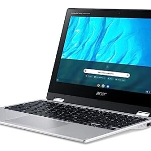 Acer Newest Spin 311 11.6" HD IPS Touchscreen Chromebook Laptop, Octa-Core MediaTek MT8183C, 4GB RAM, 64GB eMMC Storage, All Day Battery Life, WiFi, USB-A&C, Chrome OS, w/CUE Accessories