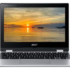 Acer Newest Spin 311 11.6" HD IPS Touchscreen Chromebook Laptop, Octa-Core MediaTek MT8183C, 4GB RAM, 64GB eMMC Storage, All Day Battery Life, WiFi, USB-A&C, Chrome OS, w/CUE Accessories