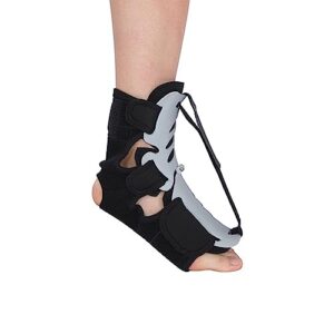 Plantar Fasciitis Night Splint, Breathable Plantar Fasciitis Relief Night Splints, Adjustable Foot Drop Splint For Plantar Fasciitis Foot Drop Achilles Tendonitis Support