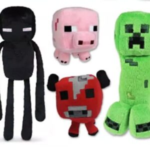 XSLWAN Creeper Plush Toys ，Baby Pig，Baby Mooshroom Plushand Enderman Plush Toys Game Plush Stuffed Toys for GIF