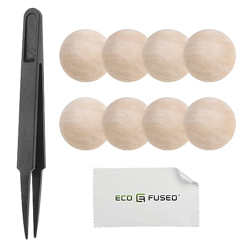 Eco-Fused Sneaker Ball Deodorizer Refills - 8 Pack Air Freshener Ball Replacement - Great for Homes, Offices,Cars, Sneakers, Mens Shoes, Lockers, Gym Bag - Ocean Fresh - Holder Case Sold Separately