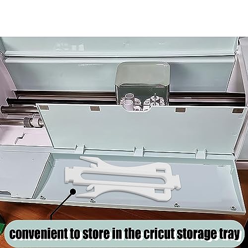 Extension Tray Compatible with Cricut Explore Air 2 & Explore 3, Cricut Accessories and Supplies for Efficient Crafting, Cricut Tray Extender Holder, Cutting Mat Support (Explore Series)