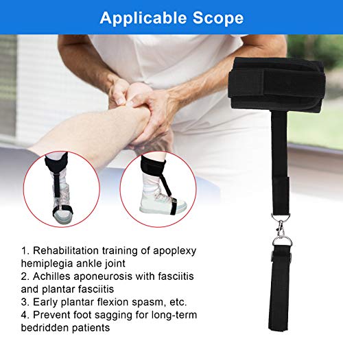 Schellen Drop Foot Brace Plantar Fasciitis Night Splint, Ankle Foot Orthosis Support Brace Foot Supports for Men and Women