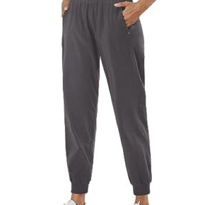 BMJL Women's Joggers Pants High Waisted Workout Hiking Lounge Pants with Pockets for Running Yoga 2023(M,Grey)