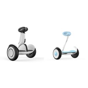 segway ninebot s-plus smart self-balancing electric scooter, white large & ninebot s kids, smart self-balancing electric scooter, 800 watts