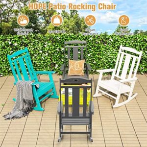 JGQGB 2 Piece Patio Rocker Rocker High Back