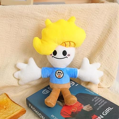 Haminations Bryson and Ham Plush,10in/25cm Cute Cartoon Anime Haminations Bryson and Ham Plushie Figure,Soft Stuffed Bryson and Ham Dolls Throw Pillow for Fans Kids Gift