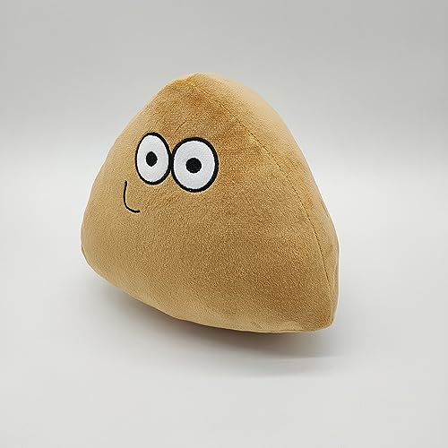 Fublazeze Pou Plush Toys Cute Cartoon Stuffed Animals 20cm Alien Pou Plushie Figure Game Plush Toy Cartoon Stuffed Animal Soft Doll Pillow Kid Children Birthday 7.9inch