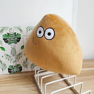 Fublazeze Pou Plush Toys Cute Cartoon Stuffed Animals 20cm Alien Pou Plushie Figure Game Plush Toy Cartoon Stuffed Animal Soft Doll Pillow Kid Children Birthday 7.9inch