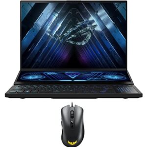 ASUS ROG Zephyrus Duo 16 GX650 GX Gaming & Entertainment Laptop (AMD Ryzen 9 7945HX 16-Core, 64GB DDR5 4800MHz RAM, 1TB PCIe SSD, GeForce RTX 4080, 16.0" 240Hz Win 10 Pro) with TUF Gaming M3