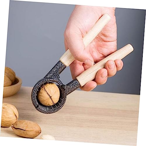 Black Walnut 1pc Nutcracker Macadamia Electric Tool Crab Tools Metal Nut Opener Plier Seafood Crackers Tools Black Walnut Chestnut Nut Shell Walnut Shell Commercial