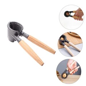 Black Walnut 1pc Nutcracker Macadamia Electric Tool Crab Tools Metal Nut Opener Plier Seafood Crackers Tools Black Walnut Chestnut Nut Shell Walnut Shell Commercial