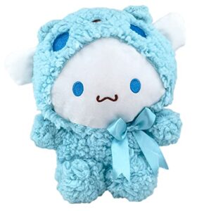 wiemsdoy strawberry plush toy 9'' cinnamoroll my melody plush toy cute pochacco pompompurin dog stuffed animals soft doll baby girls kids toys gifts (blue)