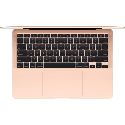 2020 Apple MacBook Air with Apple M1 Chip with 8-Core CPU (13.3-inch, 8GB RAM, 1TB SSD Storage)(QWERTY English) Gold (Renewed)