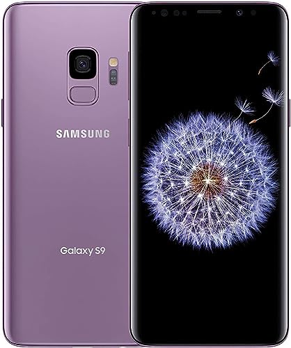 SAMSUNG Galaxy S9 | SM-G960U | 64GB | Fully Unlocked (Renewed) (Lilac Purple)