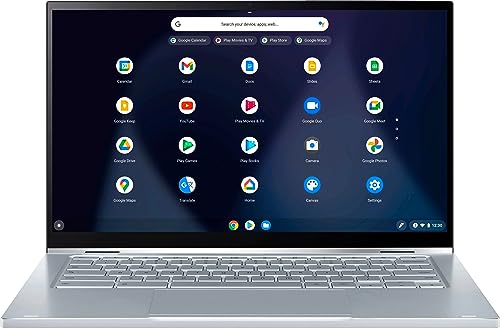 ASUS Chromebook Flip C433 14" IPS FHD 2-in-1 Touchscreen (Intel Core M3-8100Y, 8GB RAM, 64GB eMMC, Stylus) Convertible Home & Business Laptop, Webcam, Long Battery Life, 3.09 lbs, IST Pen, Chrome OS