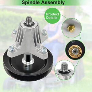 OakTen Lawn Mower Spindle Assembly fits 618-04822 918-04822 for Cub Cadet LTX1040 LTX1042 with 42 inch Mower Deck 1-Pack