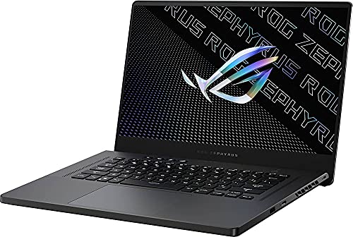 ASUS ROG Zephyrus G15 Gaming Laptop | 15.6" QHD 165Hz IPS (100% DCI-P3) | AMD 8-Core Ryzen 9 5900HS | 24GB DDR4 1TB SSD | GeForce RTX 3060 6GB | Backlit Fingerprint Win11 Pro + 32GB MicroSD Card