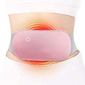 menstrual heat pad, heating pad for back pain,portable electric fast heating belly wrap belt,vibration massage comfortable heating pad, back or belly pain relief for women and girl