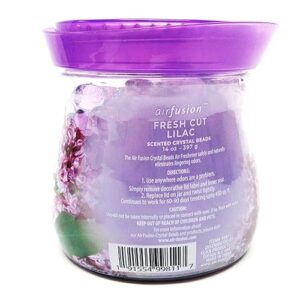 6 Fresh Lilac Scent Odor Eliminator Gel Beads Air Freshener Eliminates Odor 14oz Long Lasting 45 days in Bathrooms Cars Boats RVs Pet Areas Made with Essential Oils 14 Ounce 6 Pack