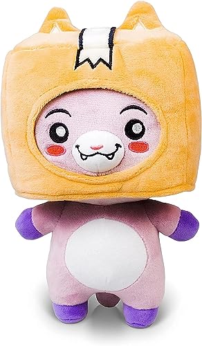 Foxy and Boxy Plush Figures Toy Removable Cute Plushie Doll Soft Stuffed Pillow Gifts for Fans