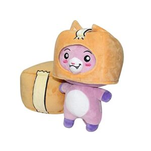 Foxy and Boxy Plush Figures Toy Removable Cute Plushie Doll Soft Stuffed Pillow Gifts for Fans