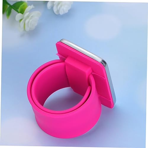 SEWACC 3pcs Magnetic Bobby Holder Hair Clips Bracelet Magnetic Bobby Pins Bracelet Tool Stand Corsage Wristlet Band Silicone Bracelet Hair Salon Shop Supplies Magnetic Iron Bracelet Watch