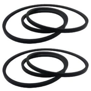 HASMX Replacement 603907 Belt Fits for Hustler Raptor Riding Lawn Mower and Tractors (50-3/4" x 1/2"), 2-Pack