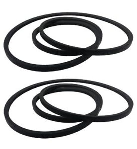 HASMX Replacement 603907 Belt Fits for Hustler Raptor Riding Lawn Mower and Tractors (50-3/4" x 1/2"), 2-Pack