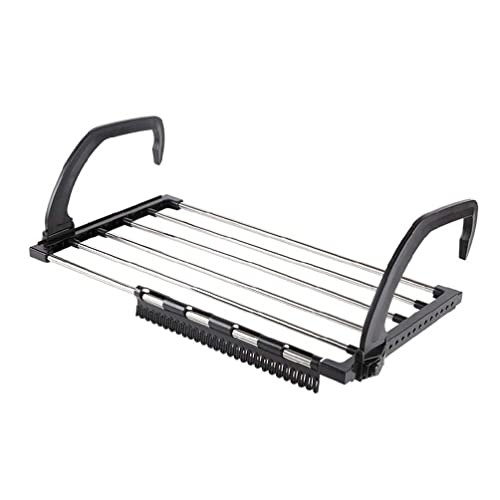 xromtbem Balcony Folding Shoes Towel Drying Rack Laundry Underwear Storage Holder Home Under Bed Shoe Storage Organizer Rolling