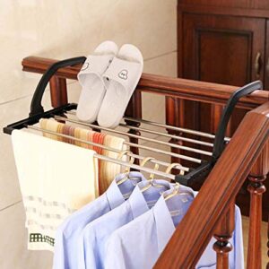 xromtbem Balcony Folding Shoes Towel Drying Rack Laundry Underwear Storage Holder Home Under Bed Shoe Storage Organizer Rolling