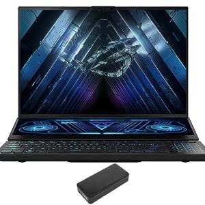 ASUS ROG Zephyrus Duo 16 GX650 GX Gaming & Entertainment Laptop (AMD Ryzen 9 7945HX 16-Core, 64GB DDR5 4800MHz RAM, 2TB PCIe SSD, GeForce RTX 4080, 16.0" 240Hz Win 11 Pro) with DV4K Dock