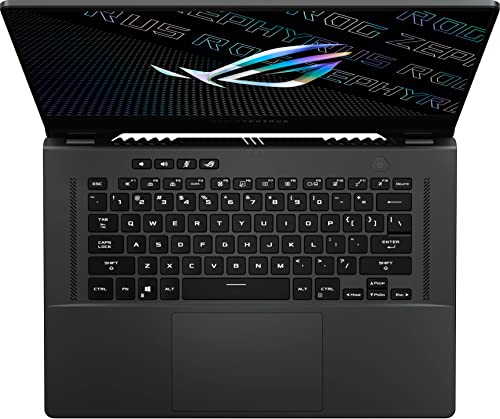 ASUS ROG Zephyrus G15 15.6" 165Hz LED 2K QHD Gaming Laptop (AMD Ryzen 9 5900HS 8-Core, 16GB RAM, 2x512GB PCIe SSD, GeForce RTX 3080 8GB GDDR6, RGB Backlit KB, WiFi 6, BT 5.2, W11P) w/Dockztorm Dock