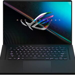 ASUS ROG Zephyrus M16 Gaming Laptop (Intel i7-12700H 14-Core, 24GB DDR5 4800MHz RAM, 8TB PCIe SSD, GeForce RTX 3060, 16.0" 165Hz Wide UXGA (1920x1200), WiFi, Win 11 Pro) with DV4K Dock