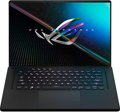 ASUS ROG Zephyrus M16 Gaming Laptop (Intel i7-12700H 14-Core, 24GB DDR5 4800MHz RAM, 8TB PCIe SSD, GeForce RTX 3060, 16.0" 165Hz Wide UXGA (1920x1200), WiFi, Win 11 Pro) with DV4K Dock