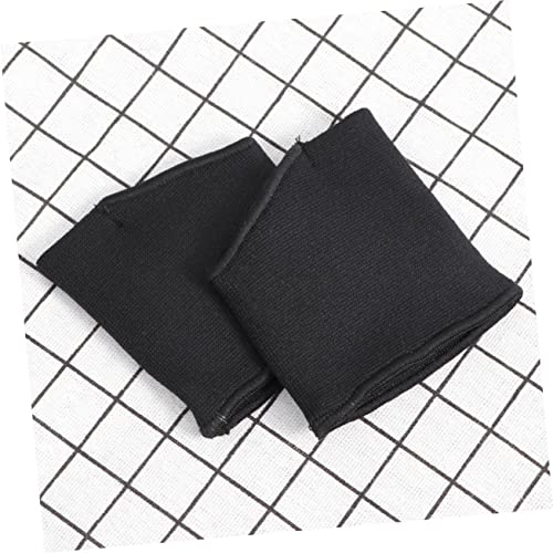 GLEAVI 2pcs Hallux Valgus Straightener Toe Spacer Bunion Night Splint Hallux Valgus Covers Bunions Covers Thumb Covers Thicken Orthotics Sock Floor Mat Black Bunion Splints Toes Separator