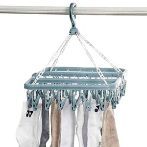 guyos sock dryer rack, 13x14in sock & clothes drying hanger, clothes drying hanger with a powerful motor, foldable underwear hanger, bra hanger for hanging underwear, towels & laundry accessories
