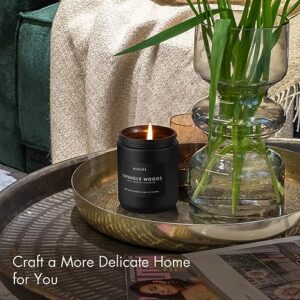 House Warming Gifts New Home, Housewarming Candle & Lavender Wood Scented Candles