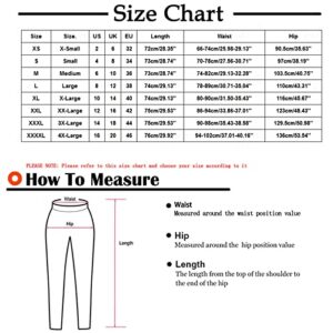 XUNRYAN Cargo Pants Womens Bootcut Yoga Workout Cropped Trousers Stretch Waist Athletic Fitness Sweatpants Casual Capri Pants