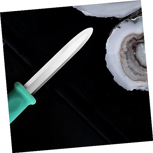 HOMSFOU 3pcs oyster knife home tools debarking tool stainless steel bottle opener multipurpose tool seafood tools oyster shucker stainless steel Shellfish Opener Oyster Shucking Cutter