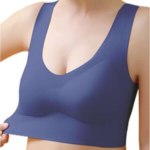 Latex Sexy Sports Bras for Women Cute Lace Longline Push Up Solid Color Gym for Large Bust Tank Top Women Sports Bra