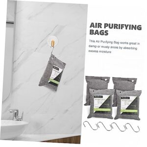 USHOBE 1 Set Charcoal Bag Refrigerator Air Freshener Fridge Fresheners Nature Air Purifying Bags Charcoal Fresh Shoe Deodorizer Bag Shoes Drying Bag Home Supply Car