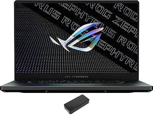 ASUS ROG Zephyrus G15 Gaming & Business Laptop (AMD Ryzen 9 5900HS 8-Core, 40GB RAM, 8TB PCIe SSD, GeForce RTX 3080, 15.6" 165 Hz 2560x1440, WiFi, Bluetooth, Win 11 Pro) with DV4K Dock