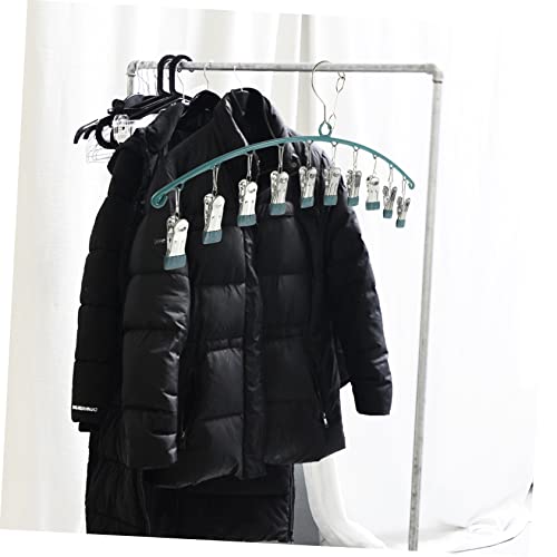 Alipis 3pcs Multi Clip Sock Rack Sock Drying Rack Laundry Drying Clips Stainless Steel Laundry Hangers Drying Socks Hanger Laundry Rack with Clips Laundry Drying Rack Small Tools Pp Towel