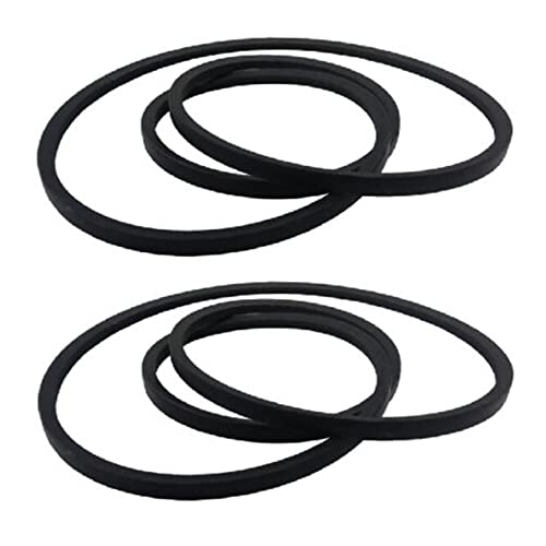 HASMX Replacement Belt Replaces for Toro Part Number 112-5800 1125800 Fits for Toro Riding Lawn Mowers & Tractors, 2-Pack