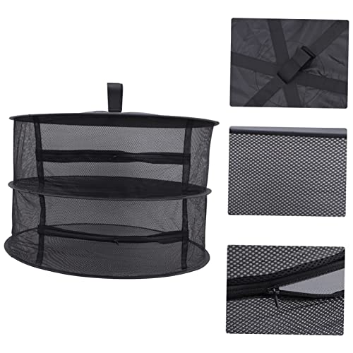 Abaodam 3 Sets Drying net Foldable Laundry Rack Collapsible Drying Rack for Clothes Collapsible Laundry Drying Rack Folding Drying Rack Hanging Dry Rack Vegetable Dryer Outdoor Drying Mesh