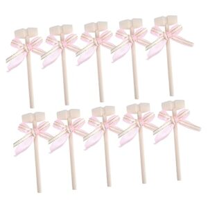 nolitoy 10pcs wooden hammer ornaments wooden mini cajas para fresas con chocolate seafood cracking hammers gavel wooden little hammer mini wooden little hammer tool