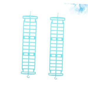 Didiseaon 4 pcs Laundry Doll Clothes for Multifunctional Stand Zeraora Balcony Dry Drying Rack Hanger Windproof Adjustable Pillow Cloth Indoor Outdoor Green Practical