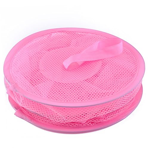 Toyvian 2pcs mesh sweater collapsible laundry drying rack collapsible clothes rack toy storage basket folded mesh underwear drying basket Hanging Storage Organizer mesh hanging storage net